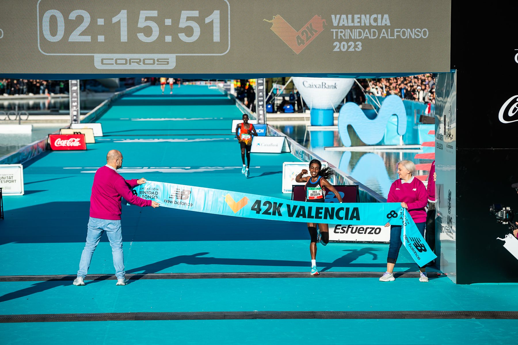 Мощный марафон в Валенсии